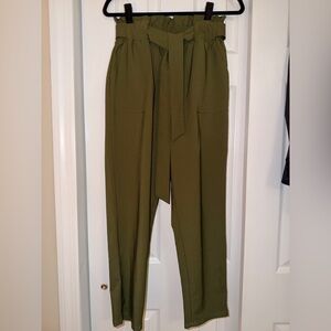 Chic Olive Women's Trousers